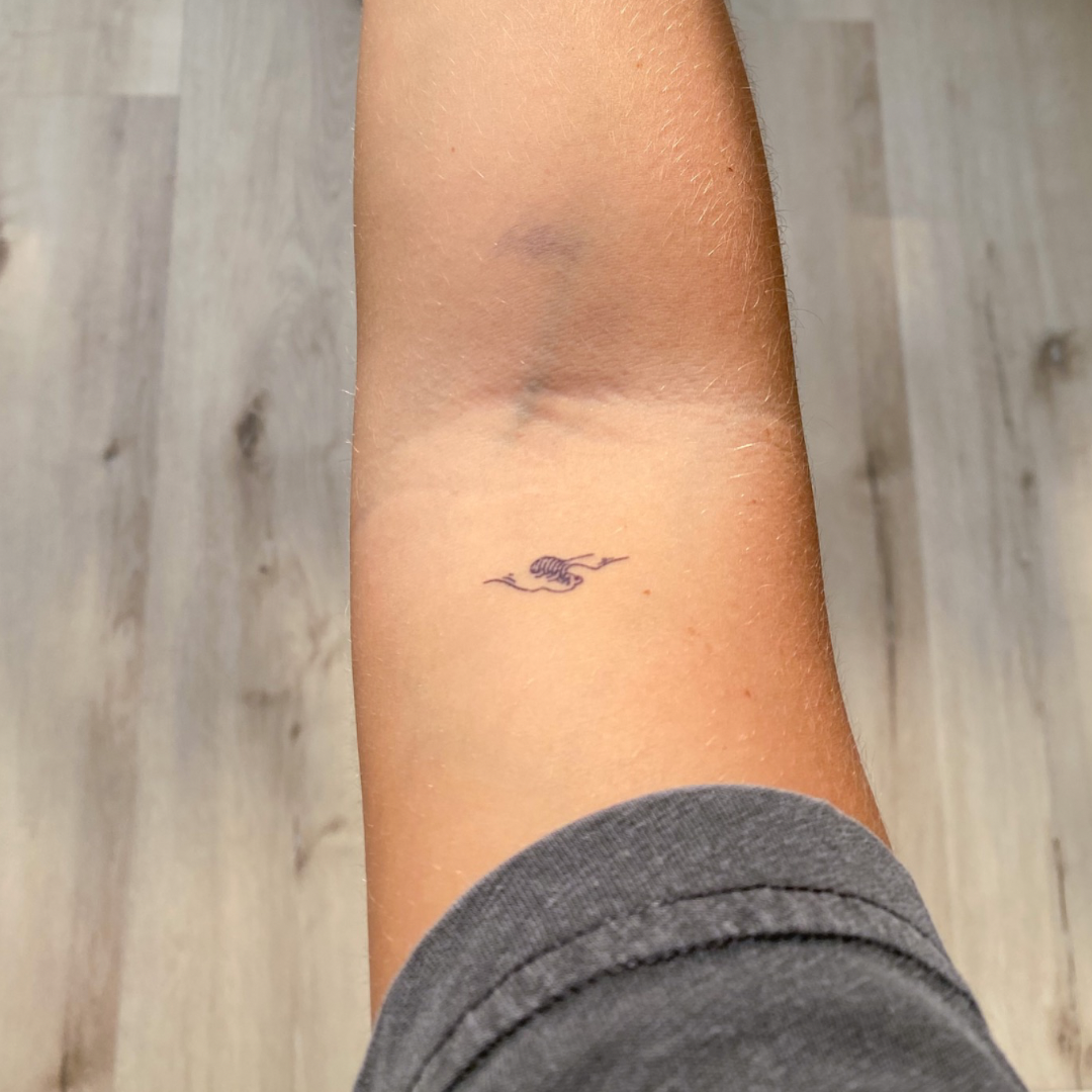 Ondas de tatuajes temporales