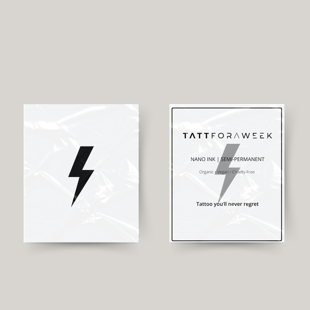 Rayo de tatuaje temporal