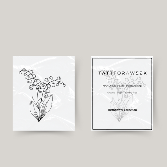 Tatouage temporaire fleur de naissance mai