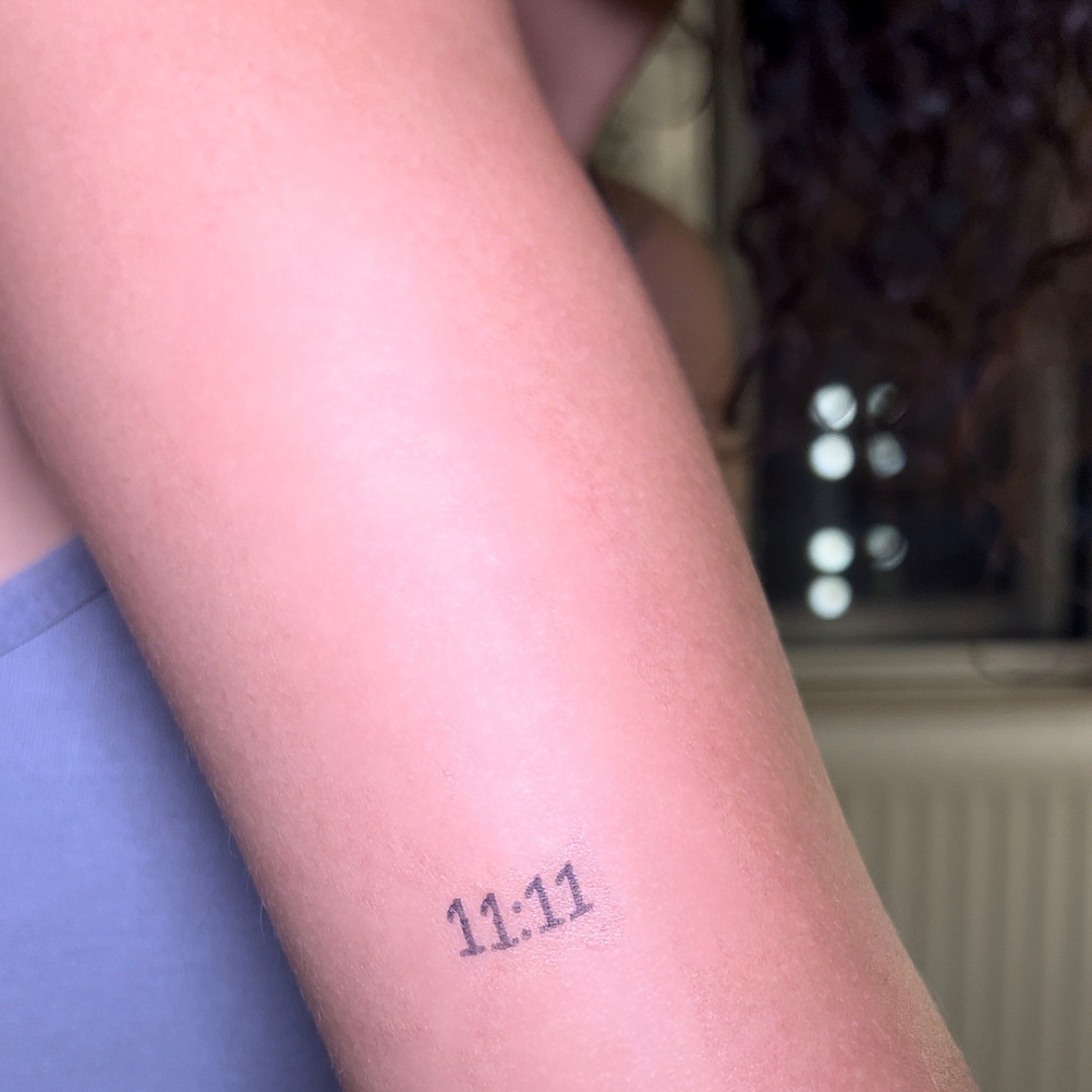 Tatouage temporaire 11:11