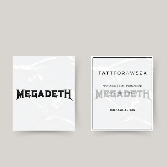 Tijdelijke tattoo Megadeth