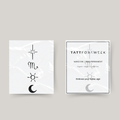 Temporary tattoo Scorpio universe
