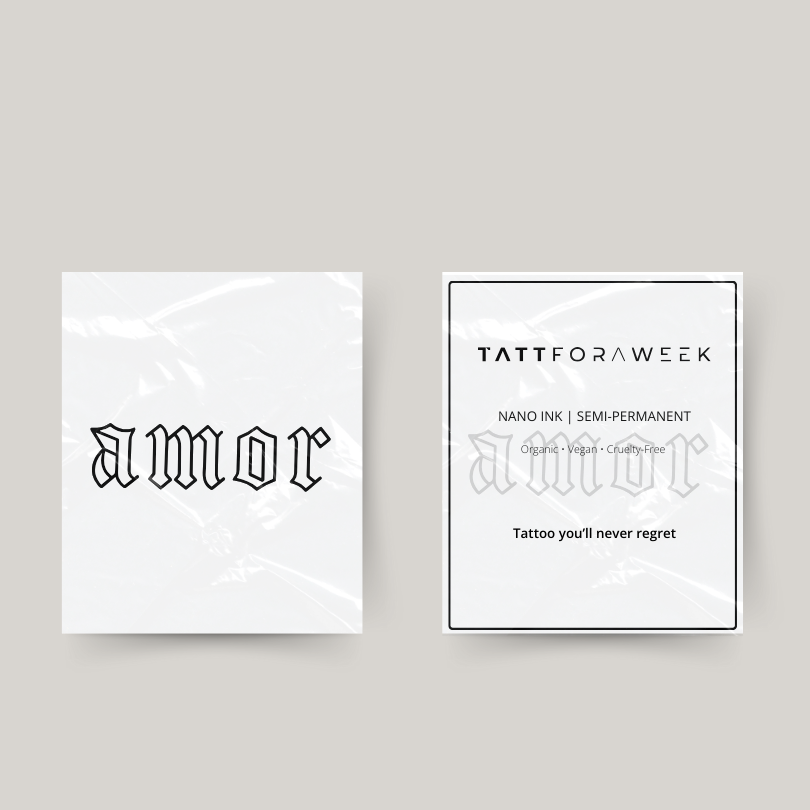 Tillfällig tatuering amor ||