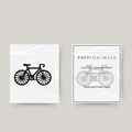 Tatouage temporaire vélo