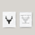 Tatouage temporaire bois de cerf