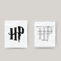 Tatouage temporaire initiales Harry Potter