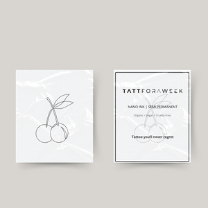 Tillfällig tatuering körsbär