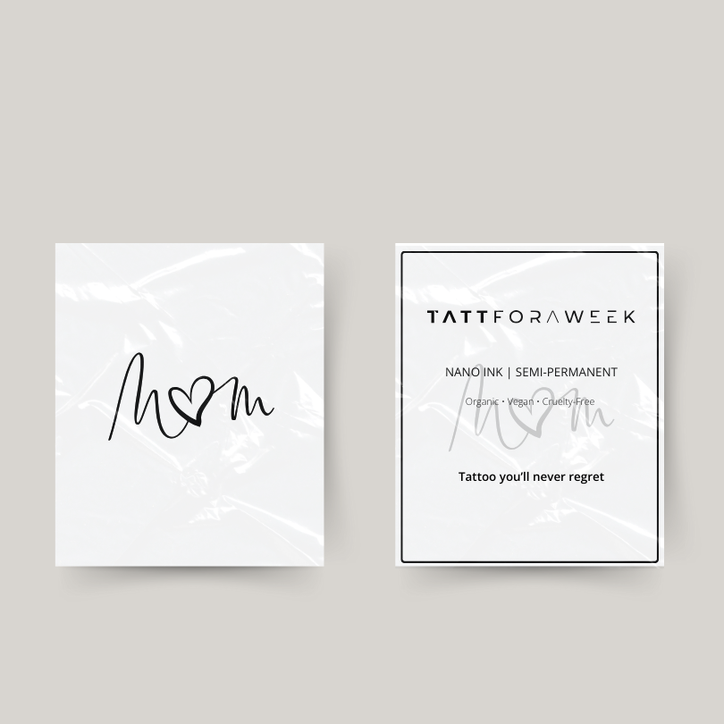 Tijdelijke tattoo mama