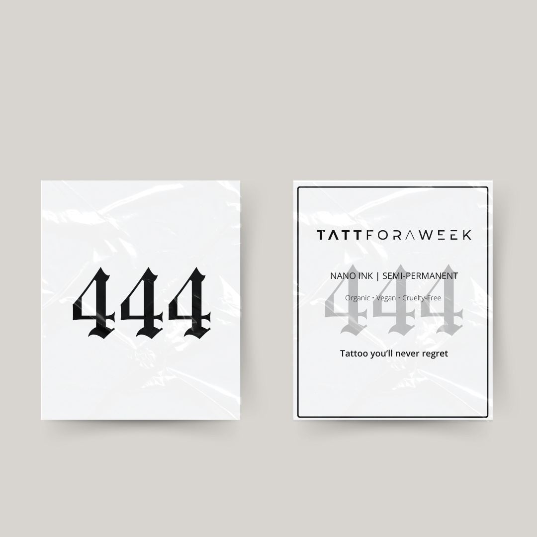 Tijdelijke tattoo 444