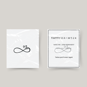 Tillfällig tatuering infinity