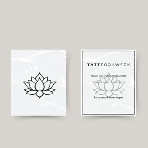 Tatuaggio temporaneo loto
