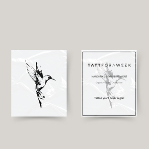 Tatuaggio temporaneo uccello