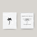 Temporary palm tattoo