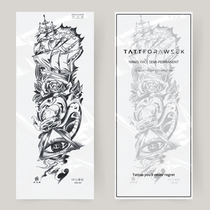 Nep tatuaje manga océano